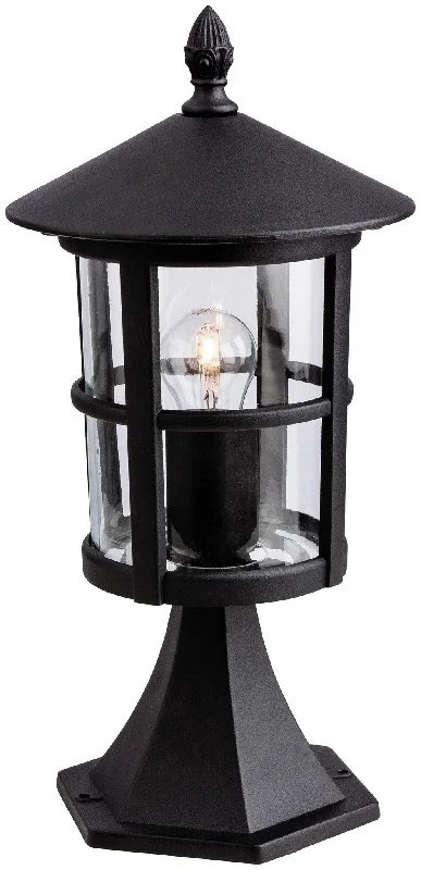 Wireless track lighting for easy installationStratford Lantern - Pillar Black