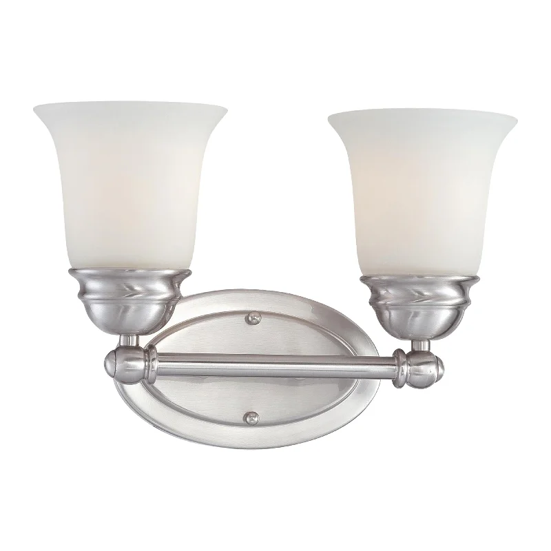 Outdoor - rated track lighting for patiosBella 13" Wide 2-Light Vanity Light