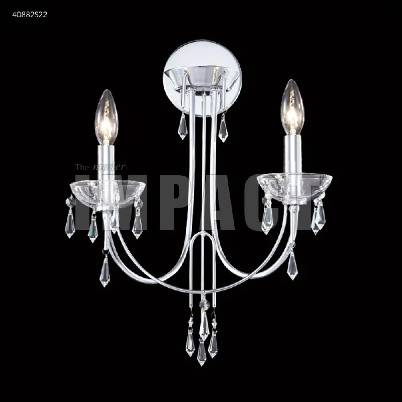 Track lighting for replacing old fluorescent fixturesJames R Moder Crystal Rain Two Arm Wall Sconce Track lighting for replacing old fluorescent fixturesJames R Moder Crystal Rain Two Arm Wall Sconce