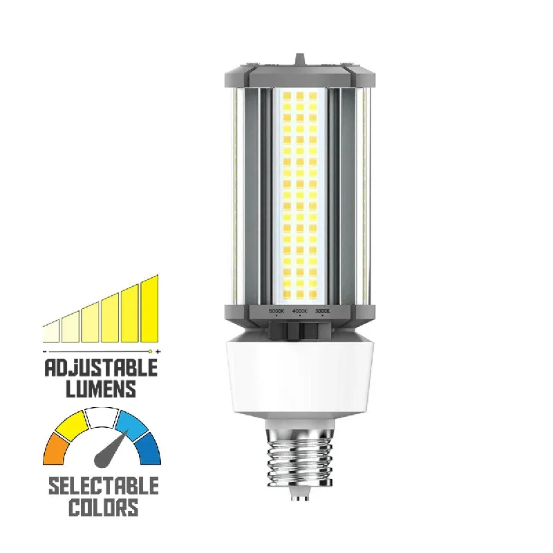 Industrial Emergency Lighting for Safety in FactoriesPost Top LED Lamp, 12W|18W|27W, 3900 Lumens, Selectable CCT, EX39 Mogul Base, 120-277V Industrial Emergency Lighting for Safety in FactoriesPost Top LED Lamp, 12W|18W|27W, 3900 Lumens, Selectable CCT, EX39 Mogul Base, 120-277V