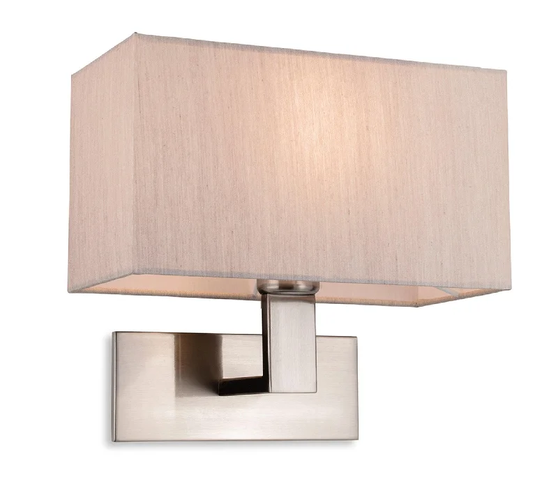 Track lighting with swivel heads for precise aimingRaffles Single Wall Brushed Steel with Oyster Shade Track lighting with swivel heads for precise aimingRaffles Single Wall Brushed Steel with Oyster Shade