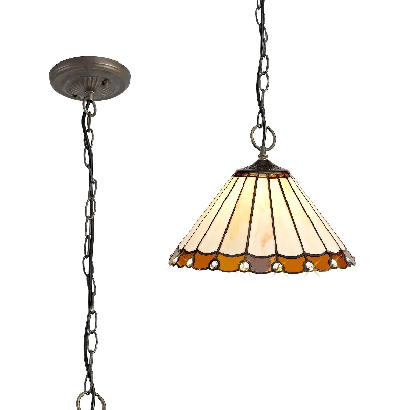 Track lighting with swivel heads for precise aimingUmbria 3 Light Downlighter Pendant E27 With 30/40cm Tiffany Shade Track lighting with swivel heads for precise aimingUmbria 3 Light Downlighter Pendant E27 With 30/40cm Tiffany Shade
