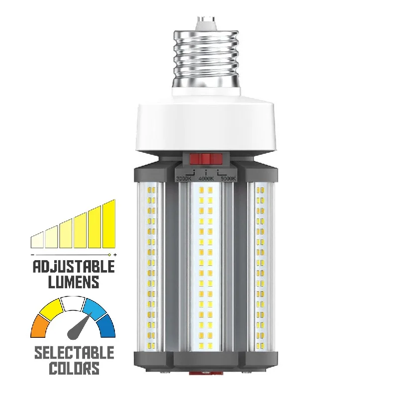 Industrial Wall - Mounted Lighting for Workshop WallsHi-Pro Retrofit LED Corn Bulb, 18W|27W|36W, 5050lm, 30K|40K|50K, EX39 Mogul, 120-277V Industrial Wall - Mounted Lighting for Workshop WallsHi-Pro Retrofit LED Corn Bulb, 18W|27W|36W, 5050lm, 30K|40K|50K, EX39 Mogul, 120-277V
