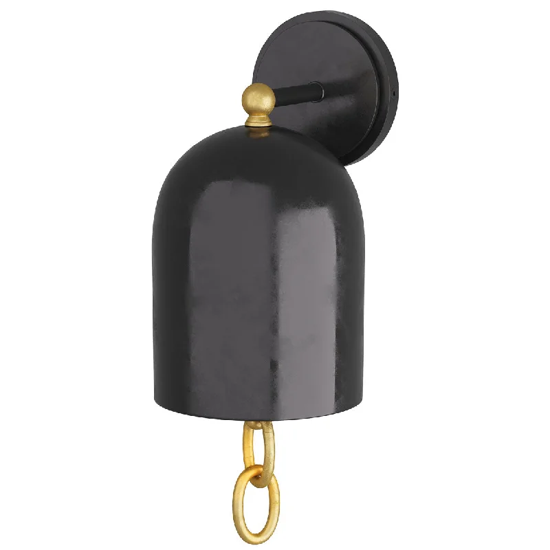 Track lighting with colored glass accentsAntoni Wall Sconce
