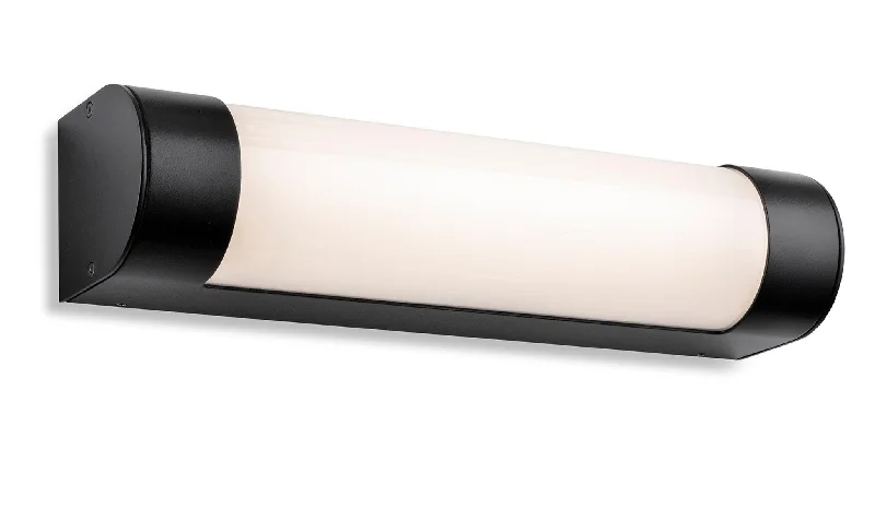 Track lighting with a minimalist track designindustrial style wall lamps with exposed bulbs for urban loftsLima LED Wall Light - 300mm Black with Opal Polycarb Diffuser Track lighting with a minimalist track designindustrial style wall lamps with exposed bulbs for urban loftsLima LED Wall Light - 300mm Black with Opal Polycarb Diffuser