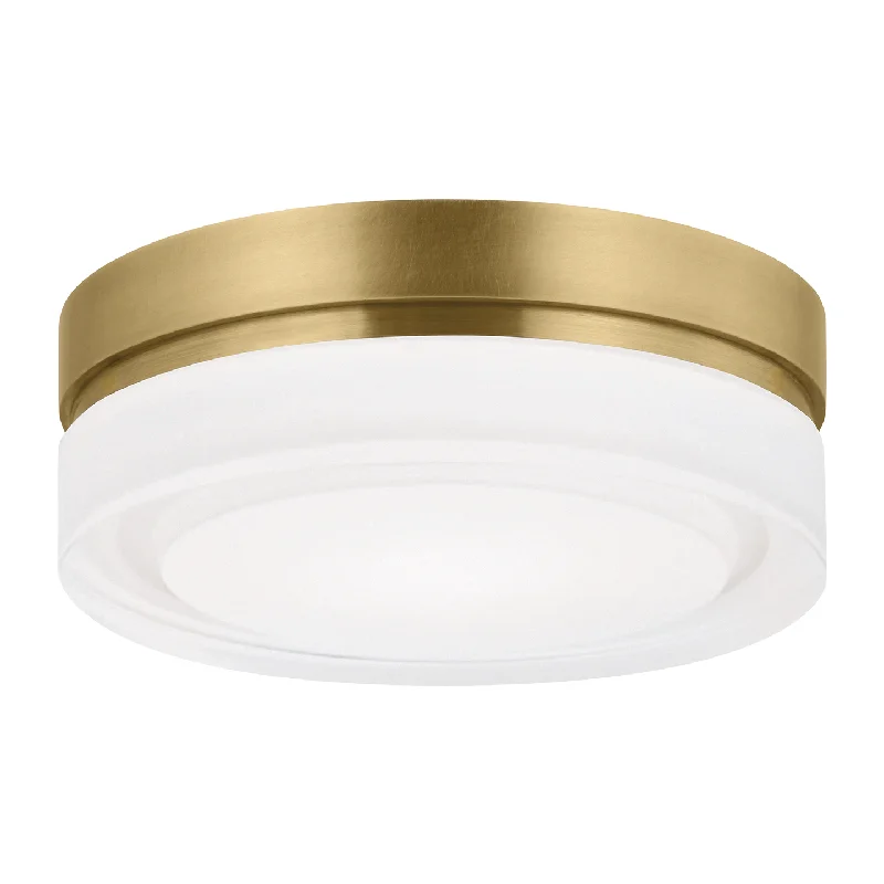 Track lighting with multiple heads for flexibilityCirque Small Flush Mount