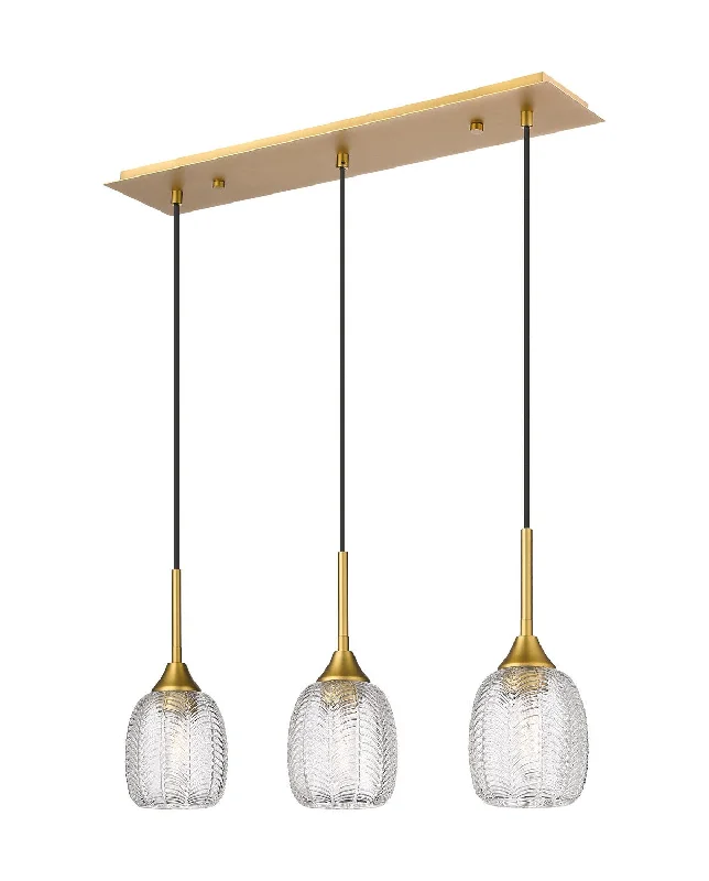 Low - Bay Industrial Lighting Fixtures for Small FactoriesBerkshire Three Light Island Pendant Low - Bay Industrial Lighting Fixtures for Small FactoriesBerkshire Three Light Island Pendant