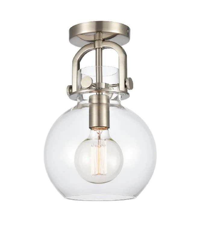 Dimmable Industrial Lighting for Ambiance ControlNewton LED Flush Mount