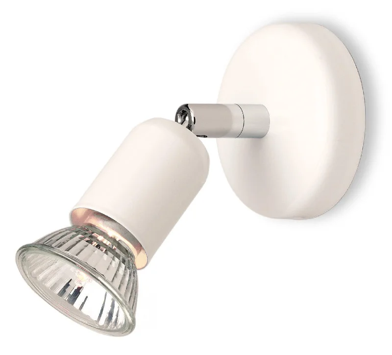 Outdoor - rated track lighting for patiosRunner Single Spot White