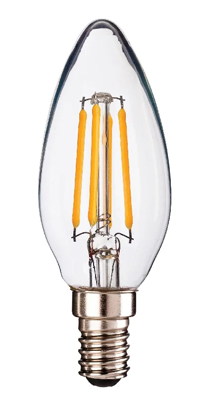 Modern track lighting with LED bulbsLED C35 Lamp - Pack of 3 Clear Candle Shape (C45) Modern track lighting with LED bulbsLED C35 Lamp - Pack of 3 Clear Candle Shape (C45)