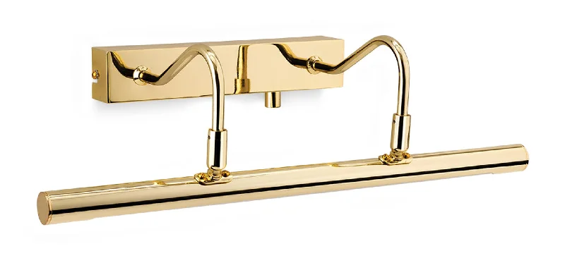 Track lighting for illuminating walkwaysLED Picture Light c/w Dimmer Switch Polished Brass Track lighting for illuminating walkwaysLED Picture Light c/w Dimmer Switch Polished Brass