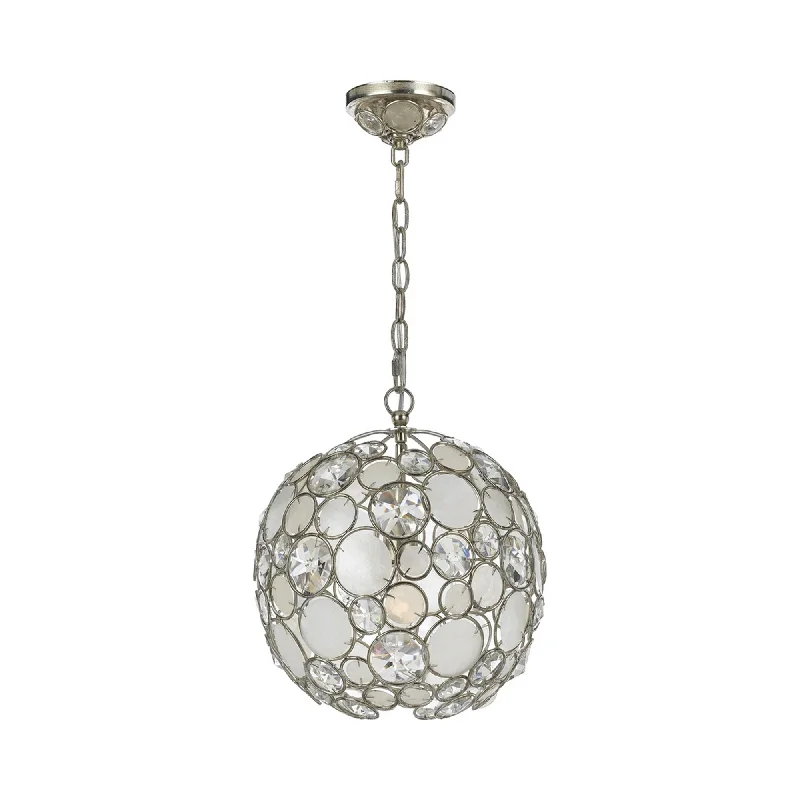 Track lighting with a decorative track designPalla Chandelier