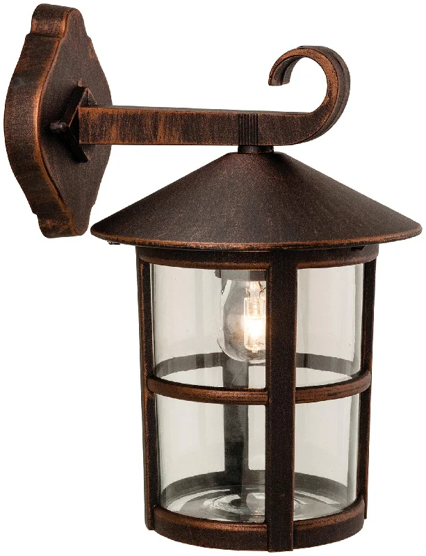 Outdoor - rated track lighting for patiosStratford Lantern - Downlight Bronze