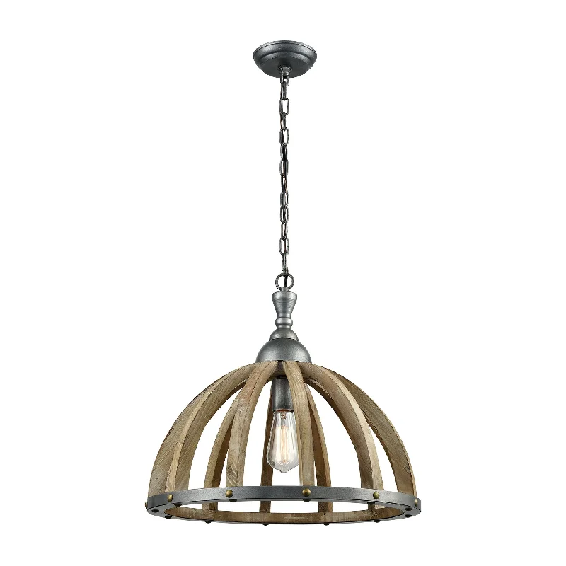 Industrial - style track lighting for loftsBarnstorm 20" Wide 1-Light Pendant