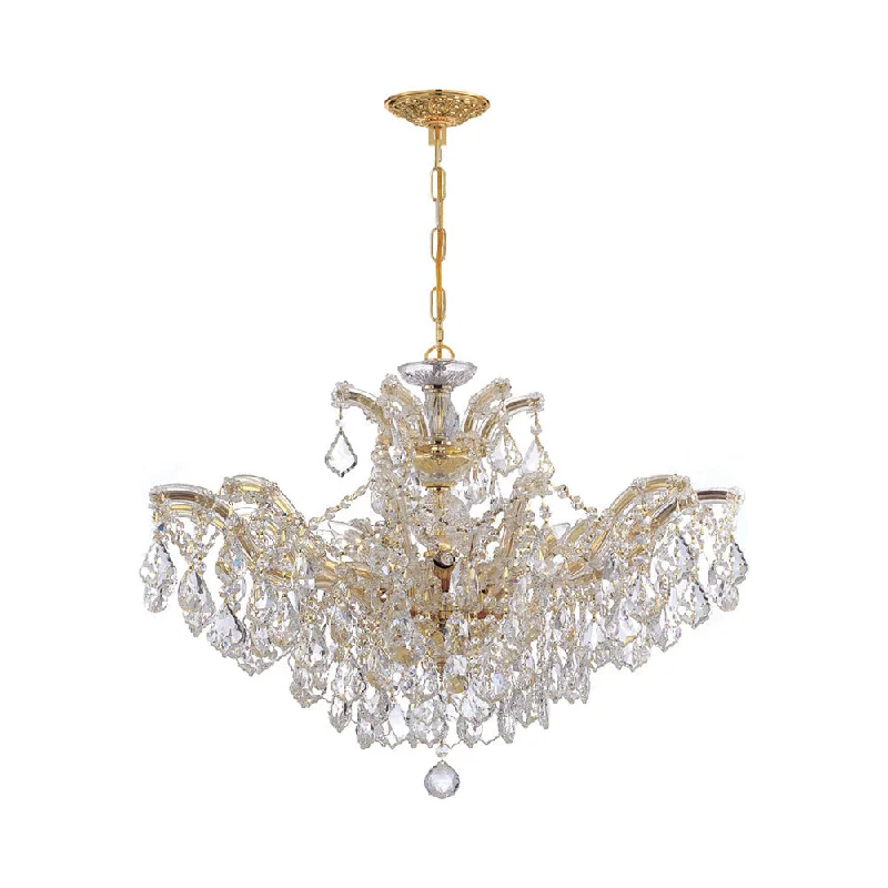 Wireless track lighting for easy installationMaria Theresa Chandelier