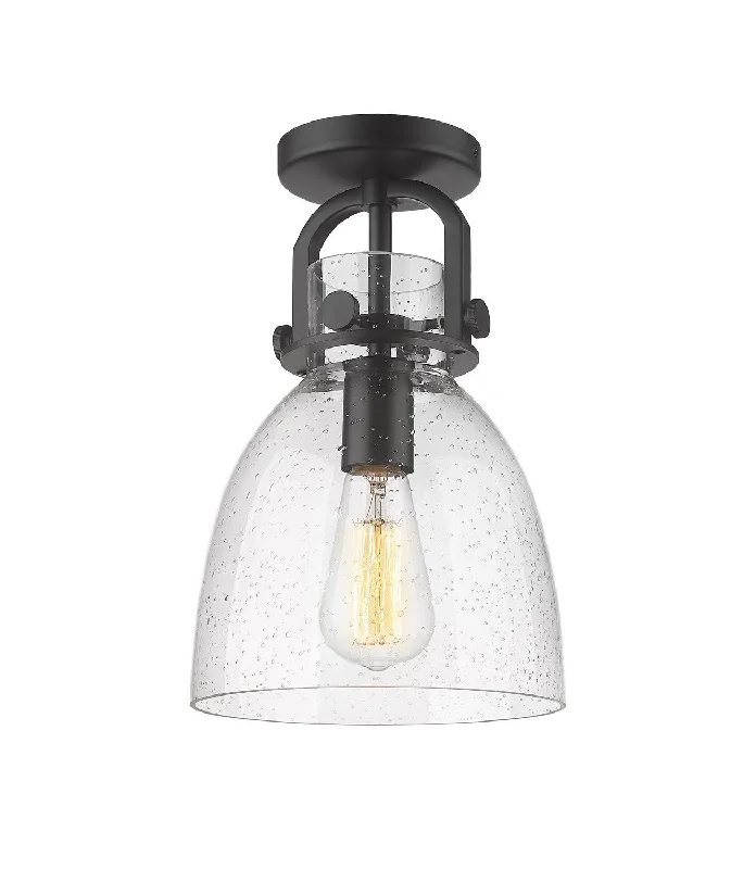 Low - Bay Industrial Lighting Fixtures for Small FactoriesDowntown Urban One Light Flush Mount Low - Bay Industrial Lighting Fixtures for Small FactoriesDowntown Urban One Light Flush Mount