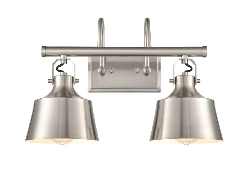 Industrial Flood Lighting for Outdoor Loading DocksAuralume Two Light Bath Vanity