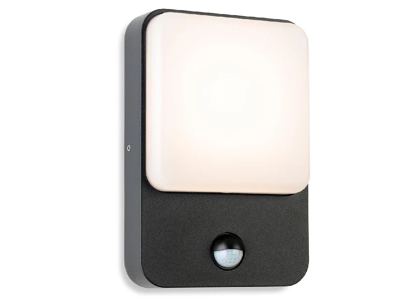 Track lighting with a minimalist track designgothic style wall lamps with dark finishes for a mysterious libraryHero LED Wall Light with PIR Graphite with White Polycarbonate Diffuser Track lighting with a minimalist track designgothic style wall lamps with dark finishes for a mysterious libraryHero LED Wall Light with PIR Graphite with White Polycarbonate Diffuser