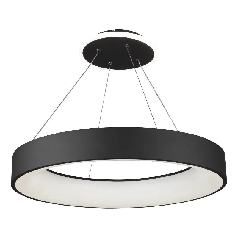 Track lighting with clear glass shadesLazio LED Chandelier