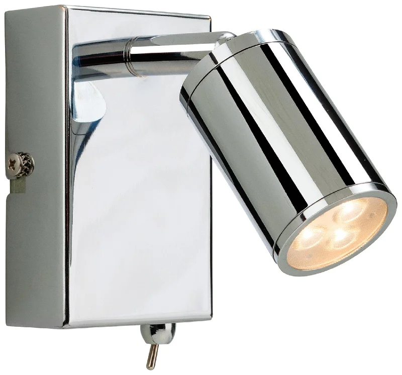 Track lighting with energy - star certificationgothic style wall lamps with dark finishes for a mysterious libraryOrion LED Wall Light (Switched) Chrome Track lighting with energy - star certificationgothic style wall lamps with dark finishes for a mysterious libraryOrion LED Wall Light (Switched) Chrome