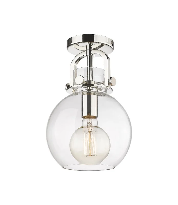High - Bay LED Industrial Lighting for WarehousesDowntown Urban One Light Flush Mount High - Bay LED Industrial Lighting for WarehousesDowntown Urban One Light Flush Mount