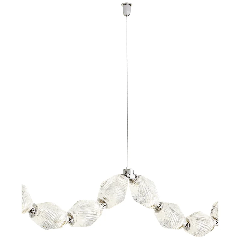 Track lighting with swivel heads for precise aimingCollier Swag Cable
