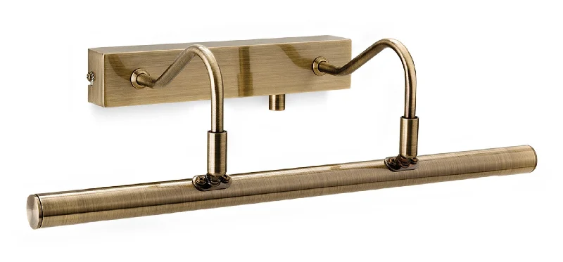Track lighting with a minimalist track designLED Picture Light c/w Dimmer Switch Antique Brass Track lighting with a minimalist track designLED Picture Light c/w Dimmer Switch Antique Brass