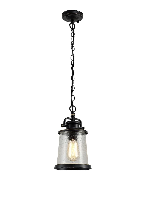 Waterproof track lighting for bathroomsRazor Pendant, 1 x E27, Black & Gold With Seeded Clear Glass, IP54, 2yrs Warranty Waterproof track lighting for bathroomsRazor Pendant, 1 x E27, Black & Gold With Seeded Clear Glass, IP54, 2yrs Warranty