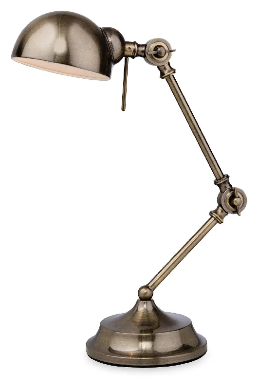 Smart track lighting with voice controlBeau Table Lamp Antique Brass