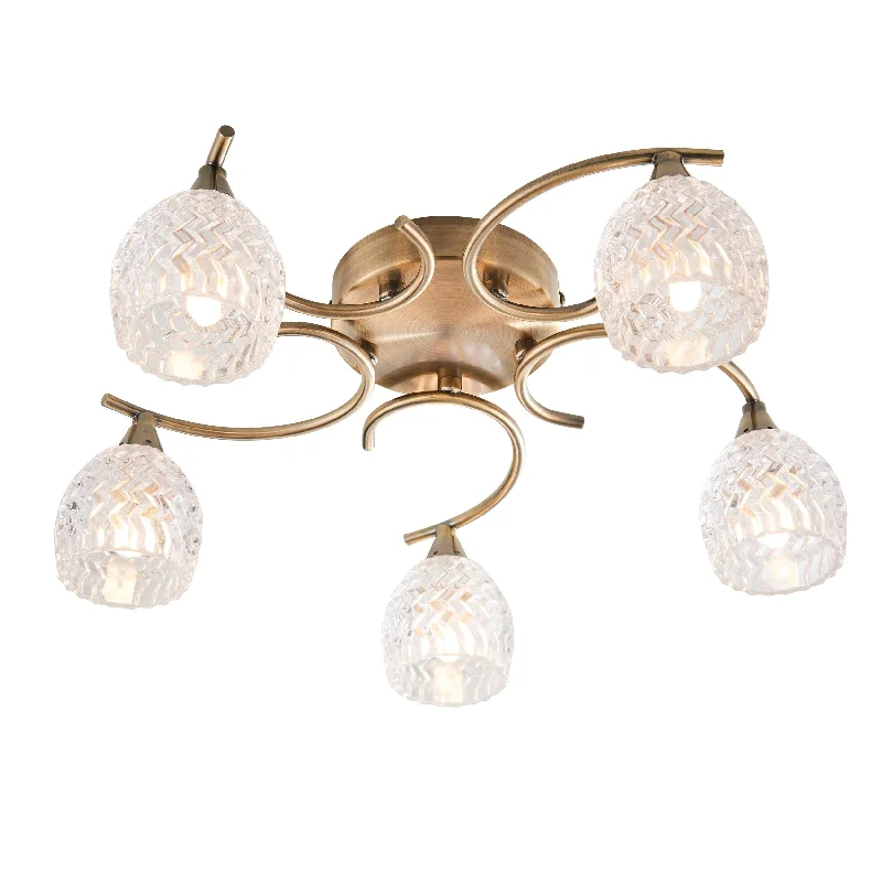 Track lighting with a long - lasting lifespanBoyer 5lt semi flush
