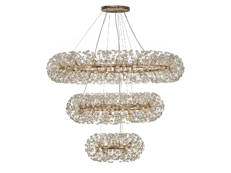Track lighting with adjustable armsBellagio Tier Pendant 74 Light G9 French Gold/Crystal, Polished Chrome/Crystal, Item Weight: 37.6kg Track lighting with adjustable armsBellagio Tier Pendant 74 Light G9 French Gold/Crystal, Polished Chrome/Crystal, Item Weight: 37.6kg
