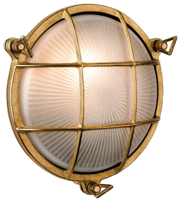 Track lighting for illuminating dining tablesNautic Wall/Flush Fitting Brass with Frosted Glass Track lighting for illuminating dining tablesNautic Wall/Flush Fitting Brass with Frosted Glass