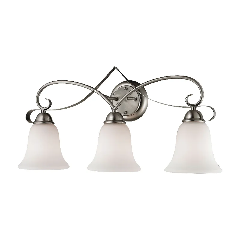 Rustic track lighting for farmhouse decorBrighton 24" Wide 3-Light Vanity Light