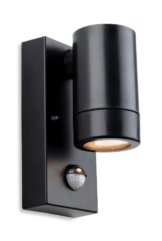 Wireless track lighting for easy installationRavel Resin Single Wall with PIR Black Wireless track lighting for easy installationRavel Resin Single Wall with PIR Black