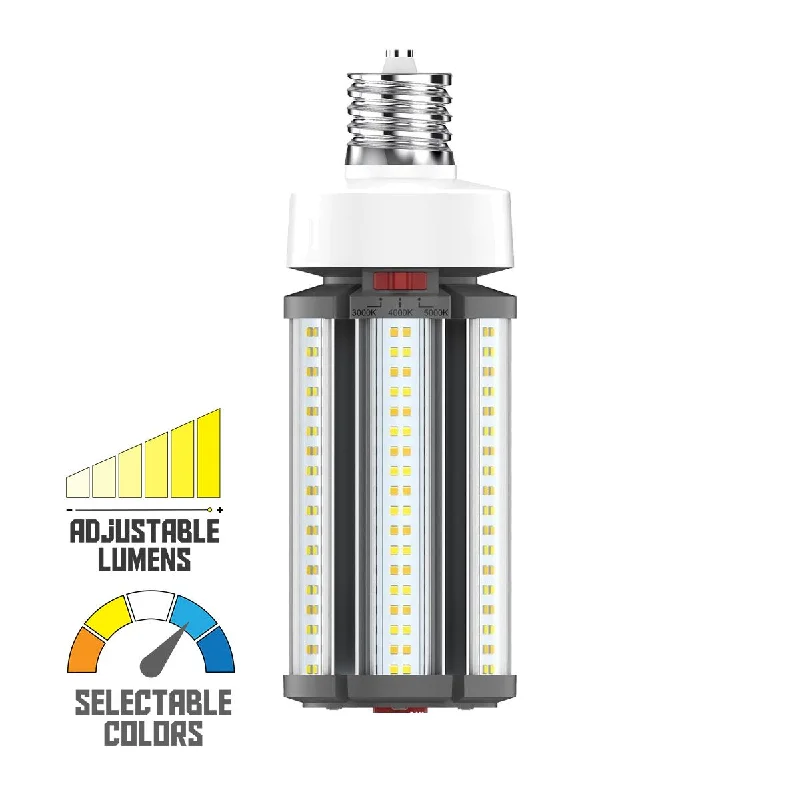 Industrial Lighting for Printing Press FacilitiesHi-Pro Retrofit LED Corn Bulb, 27W|36W|45W, 6300lm, 30K|40K|50K, EX39 Mogul, 120-277V Industrial Lighting for Printing Press FacilitiesHi-Pro Retrofit LED Corn Bulb, 27W|36W|45W, 6300lm, 30K|40K|50K, EX39 Mogul, 120-277V
