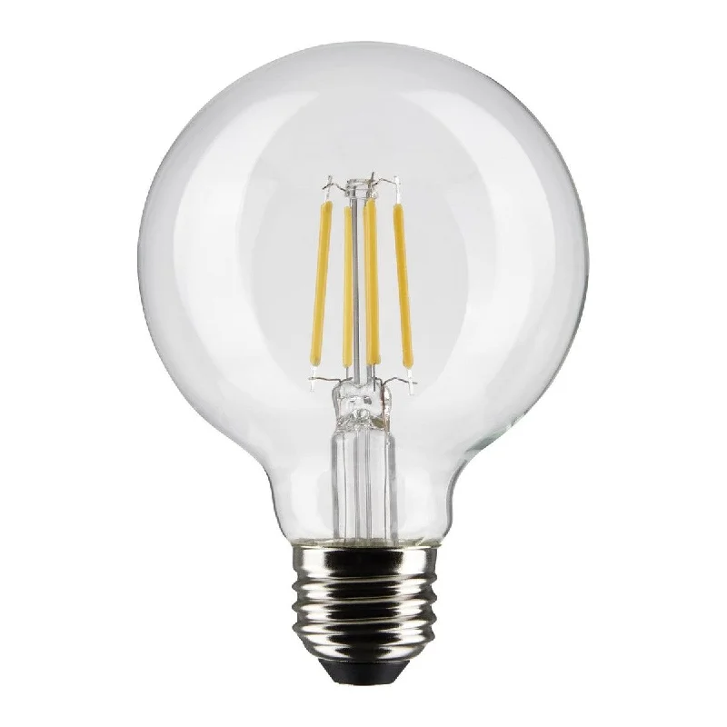 Color - Tunable Industrial Lighting for Special ApplicationsG25 Filament LED Globe Bulb, 5 Watts, 350 Lumens, 2700K, E26 Medium Base, Clear, Pack of 2 Color - Tunable Industrial Lighting for Special ApplicationsG25 Filament LED Globe Bulb, 5 Watts, 350 Lumens, 2700K, E26 Medium Base, Clear, Pack of 2
