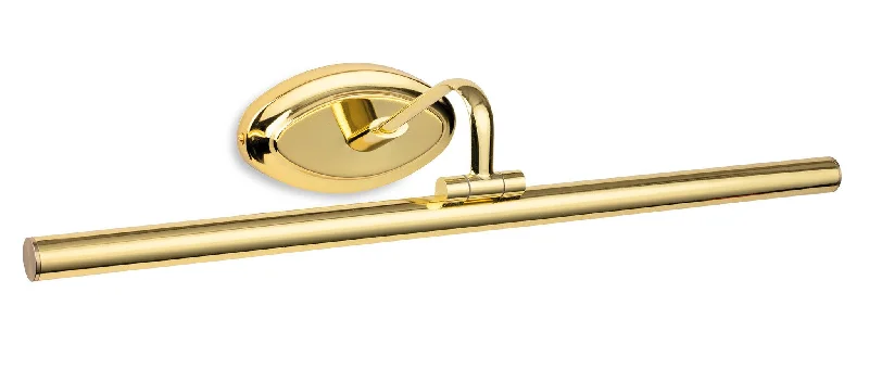 Track lighting for updating office lobbiesLED Picture Light - 560mm Polished Steel