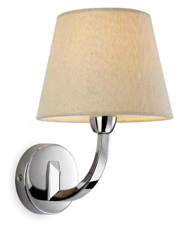 Contemporary track lighting in black finishFairmont Single Wall Polished S/Stl with Cream Linen Shade Contemporary track lighting in black finishFairmont Single Wall Polished S/Stl with Cream Linen Shade