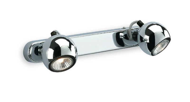 Track lighting for highlighting kitchen cabinetsMagnetic 2 Light Bar Chrome