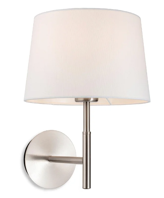 Track lighting for adding a touch of eleganceSeymour Single Wall Brushed Steel with Cream Shade Track lighting for adding a touch of eleganceSeymour Single Wall Brushed Steel with Cream Shade