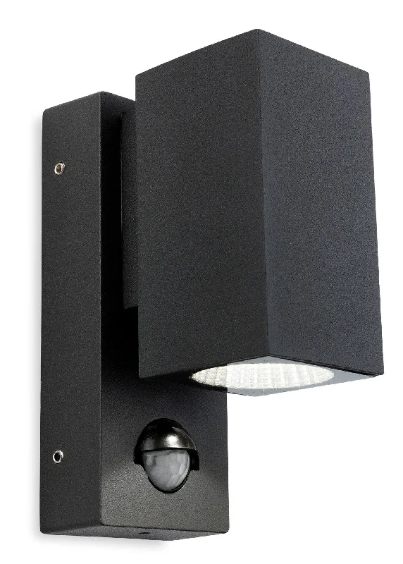 Track lighting for small apartmentsDino LED Single Wall with PIR Graphite