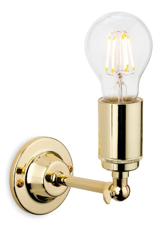 Wireless track lighting for easy installationglass wall lamps with frosted glass for soft, diffused lightIndy Wall Light Polished Brass Wireless track lighting for easy installationglass wall lamps with frosted glass for soft, diffused lightIndy Wall Light Polished Brass