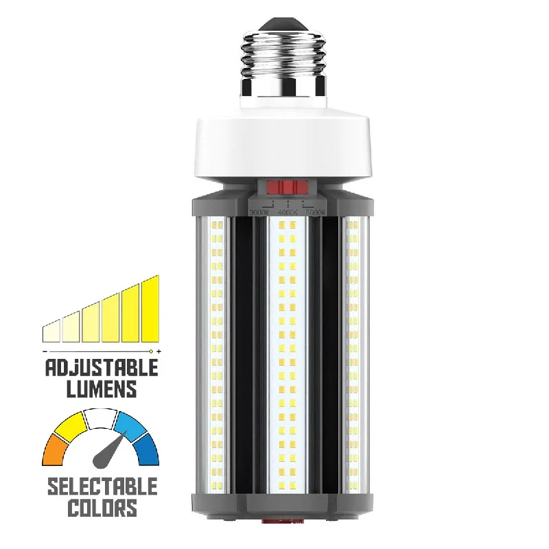 Industrial Emergency Lighting for Safety in FactoriesHi-Pro Retrofit LED Corn Bulb, 18W|27W|36W, 5050lm, 30K|40K|50K, E26 Base, 120-277V Industrial Emergency Lighting for Safety in FactoriesHi-Pro Retrofit LED Corn Bulb, 18W|27W|36W, 5050lm, 30K|40K|50K, E26 Base, 120-277V