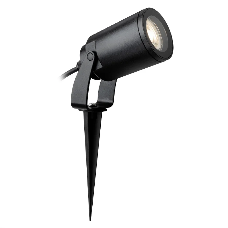 Waterproof track lighting for bathroomsFalcon Resin Wall and Spike Spot Black