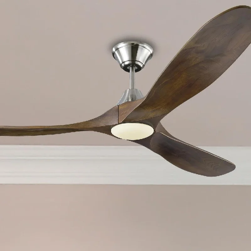 Explosion - Proof Industrial Lighting for Hazardous LocationsMaverick 60 Inch Steel and Walnut 3-Blade LED Ceiling Fan with Light and Remote Explosion - Proof Industrial Lighting for Hazardous LocationsMaverick 60 Inch Steel and Walnut 3-Blade LED Ceiling Fan with Light and Remote