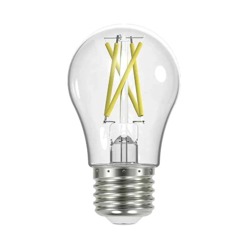 Industrial Lighting for Woodworking FactoriesA15 LED Filament Bulb, 8 Watts, 800 Lumens, 3000K, 90+ CRI, E26 Medium Base, Clear Finish Industrial Lighting for Woodworking FactoriesA15 LED Filament Bulb, 8 Watts, 800 Lumens, 3000K, 90+ CRI, E26 Medium Base, Clear Finish