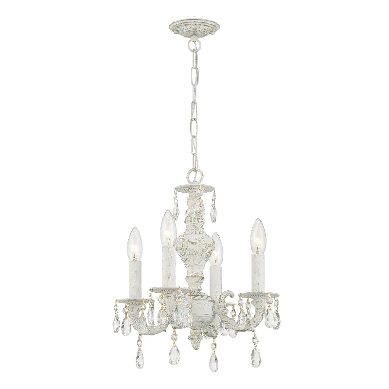 Chandeliers with Adjustable Height for Custom InstallationChandeliers with Adjustable Height for Custom InstallationParis Market 4 Light Spectra Crystal Antique White Mini Chandelier Chandeliers with Adjustable Height for Custom InstallationChandeliers with Adjustable Height for Custom InstallationParis Market 4 Light Spectra Crystal Antique White Mini Chandelier