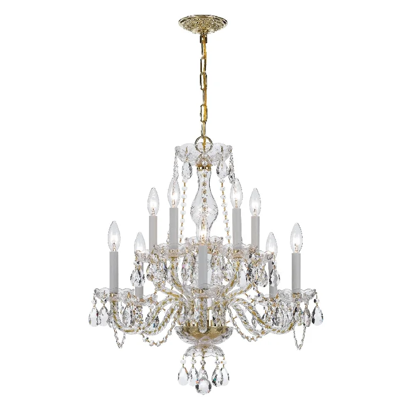 Chandeliers with Metal Frames in Bronze FinishChandeliers with Metal Frames in Bronze FinishTraditional Crystal 10 Light Spectra Crystal Polished Brass Chandelier Chandeliers with Metal Frames in Bronze FinishChandeliers with Metal Frames in Bronze FinishTraditional Crystal 10 Light Spectra Crystal Polished Brass Chandelier