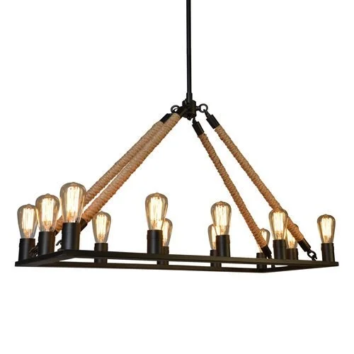 Chandeliers for Dining Rooms to Set the Mood for MealsChandeliers for Dining Rooms to Set the Mood for MealsAA Warehousing Vivianni 12 Light Rope Chandelier in Black finish Chandeliers for Dining Rooms to Set the Mood for MealsChandeliers for Dining Rooms to Set the Mood for MealsAA Warehousing Vivianni 12 Light Rope Chandelier in Black finish