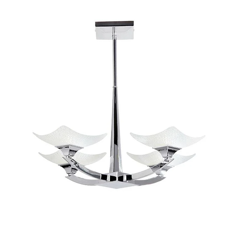 Chandeliers with Multiple Lights for Maximum IlluminationChandeliers with Multiple Lights for Maximum IlluminationAyres 4-Light Semi Flush Ceiling Light Chrome